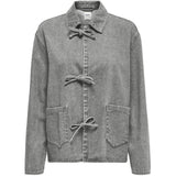 ONLY ONLY dame jakke ONLTHILLE Restudsalg Medium Grey Denim