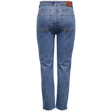 ONLY ONLY dame jeans EMILY Restudsalg Dark Blue Denim