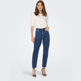 ONLY ONLY dame jeans EMILY Restudsalg Dark Blue Denim