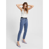 ONLY ONLY dame jeans EMILY Restudsalg Dark Blue Denim