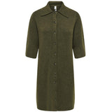 ONLY ONLY dame kjole ONLALIVIA Dress Beech Dtm Button/Melange