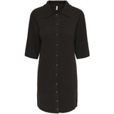 ONLY ONLY dame kjole ONLALIVIA Dress Coffee Bean Dtm Button/Melange