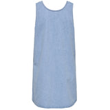 ONLY ONLY dame kjole ONLANNIE Restudsalg Light Blue Denim