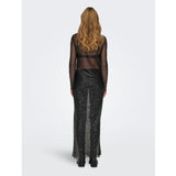 ONLY ONLY dame kjole ONLDONNA Restudsalg Black SEQUINS= BLACK AND SILVER