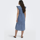 ONLY ONLY dame kjole ONLSHANIA Dress Medium blue denim