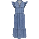 ONLY ONLY dame kjole ONLSHANIA Dress Medium blue denim