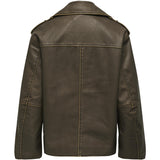 ONLY ONLY dame læderjakke ONLMONTANA Jacket Wren