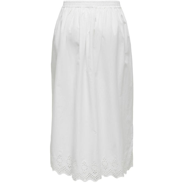 ONLY ONLY dame nederdel ONLLOU Skirt Bright White