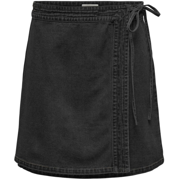 ONLY ONLY dame nederdel ONLVILLA Skirt Washed Black