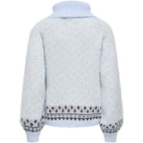ONLY ONLY dame rullekrave Knit Cashmere Blue Bitch/Coffee Bean