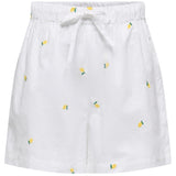 ONLY ONLY dame shorts ONLGRACE Restudsalg Bright White Lemon