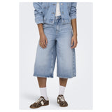 ONLY ONLY dame shorts ONLHOPE Shorts Light Blue Denim