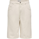 ONLY ONLY dame shorts ONLMATE-SILLA Shorts Whitecap Gray