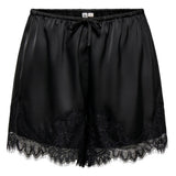 ONLY ONLY dame shorts ONLMENUS Shorts Black BLACK LACE