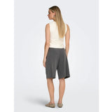 ONLY ONLY dame shorts ONLNALINA Shorts Medium grey melange