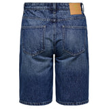 ONLY ONLY dame shorts ONLSONNY Shorts Dark Blue Denim