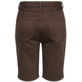 ONLY ONLY dame shorts ONLSONNY Shorts Dark Brown denim