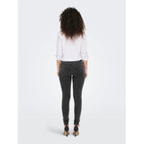 ONLY ONLY dame skinny jeans ONLRAIN Jeans Dark Grey Denim
