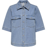 ONLY ONLY dame skjorte ONLBELLE Shirt Light Blue Denim