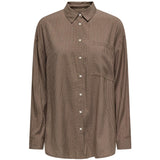 ONLY ONLY dame skjorte ONLMAGGIE Shirt Mustang WHITE