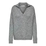 ONLY ONLY dame strik ONLMAGGIE Knit Light Grey Melange