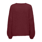 ONLY ONLY dame strik ONLNORDIC Knit Cabernet