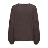 ONLY ONLY dame strik ONLNORDIC Knit Seal Brown