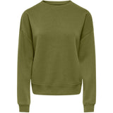 ONLY ONLY dame sweatshirt ONLSWEAT Sweatshirt Peat Moss