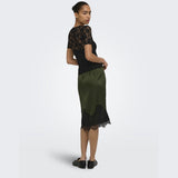 ONLY ONLY dame t-shirt ONLALBA T-shirt Black