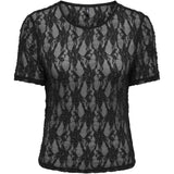 ONLY ONLY dame t-shirt ONLALBA T-shirt Black