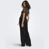 ONLY ONLY dame t-shirt ONLALBA T-shirt Seal Brown
