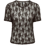 ONLY ONLY dame t-shirt ONLALBA T-shirt Seal Brown
