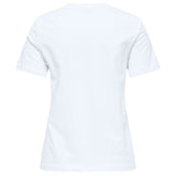 ONLY ONLY dame t-shirt ONLKETTY T-shirt Bright White HEART
