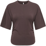 ONLY ONLY dame t-shirt ONLMIST T-shirt Coffee Bean
