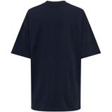 ONLY ONLY dame t-shirt ONLRIRI Restudsalg Navy Blazer Dazzling