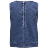 ONLY ONLY dame top ONLDORSI Top Medium blue denim