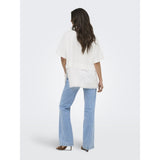 ONLY ONLY dame top ONLMEXA T-shirt Cloud Dancer