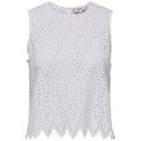 ONLY ONLY dame top ONLTULUM Top Bright White BRIGHT WHITE EMB.