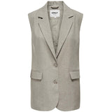 ONLY ONLY dame vest ONLLINDA Vest Fungi MELANGE