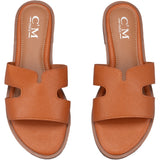 SHOES Olina dame sandaler 5317 Shoes Camel