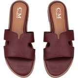 SHOES Olina dame sandaler 5317 Shoes Wine