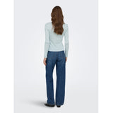 ONLY Only dame bluse ONLMADISON Blouse Cloud Dancer Vivi Winter Sky