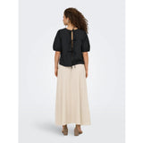 ONLY Only dame nederdel ONLTIZANA Skirt Silver Lining
