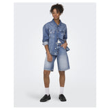 ONLY Only dame shorts ONLMATE Shorts Medium blue denim
