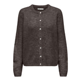 ONLY Only dame strik cardigan ONLSIMONI Knit Coffee Bean