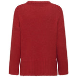 ONLY Only dame strik trøje ONLMAGGIE Knit Salsa