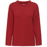 ONLY Only dame strik trøje ONLMAGGIE Knit Salsa