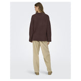 ONLY Only dame strik trøje ONLMAGGIE Knit Seal Brown
