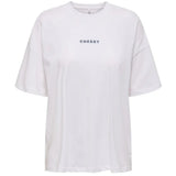 ONLY Only dame tee ONLCARRIE Restudsalg Bright white Association
