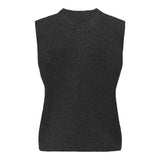 ONLY Only dame vest ONLANNELI Vest Dark grey melange